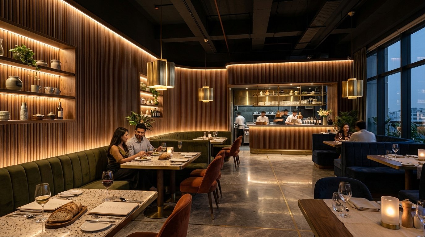 Restaurant & Café Interior — Champion Interior Design